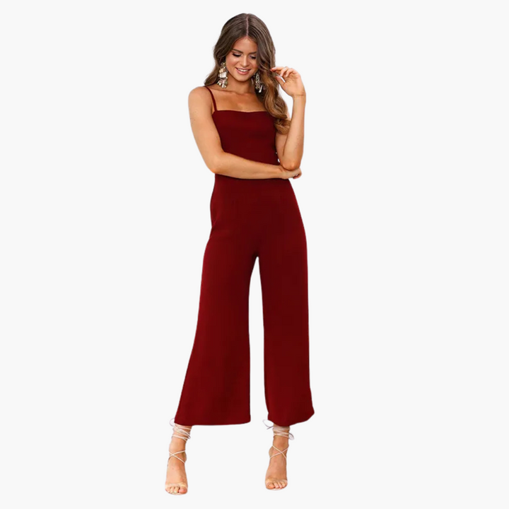 Women’s Jumpsuit Dress with Streamlined Fit