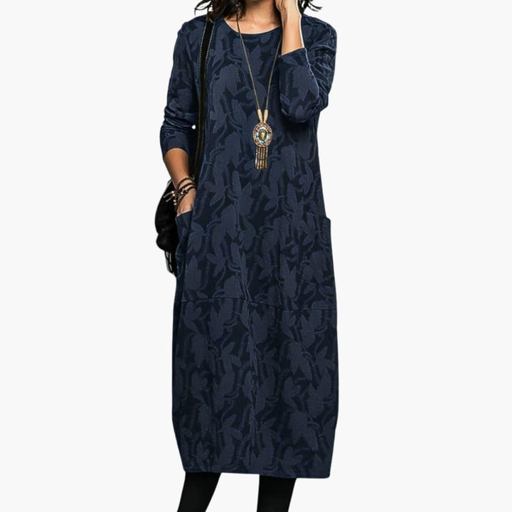 Casual Long Sleeve Winter Dress – Stylish &amp; Warm for Women -  Made By Riley