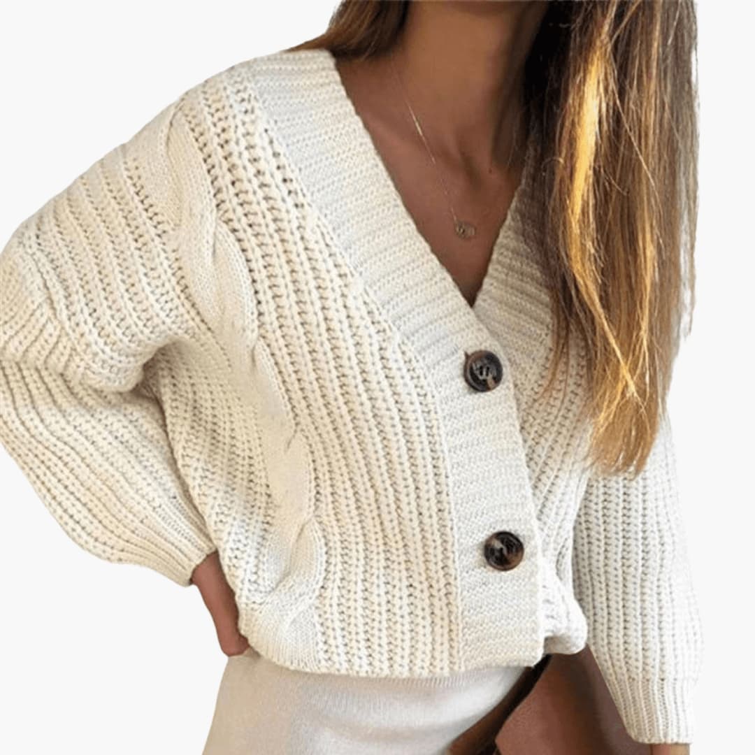 Button-Up Knit Cardigan for Women – Cozy &amp; Elegant Layering -  Made By Riley