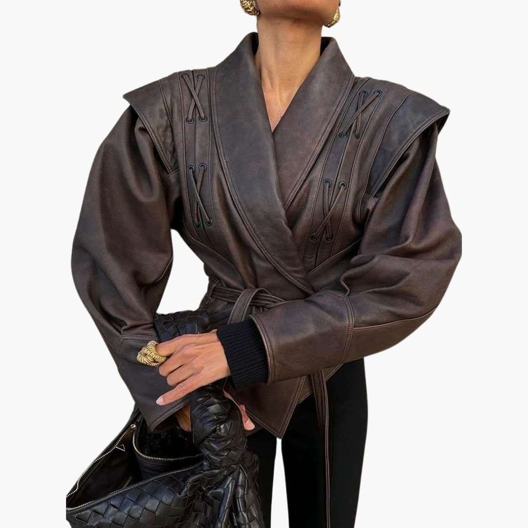 Women’s Coat with Full-Length Design