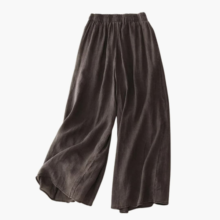 Women’s Wide-Leg Pants with Elasticated Waistband