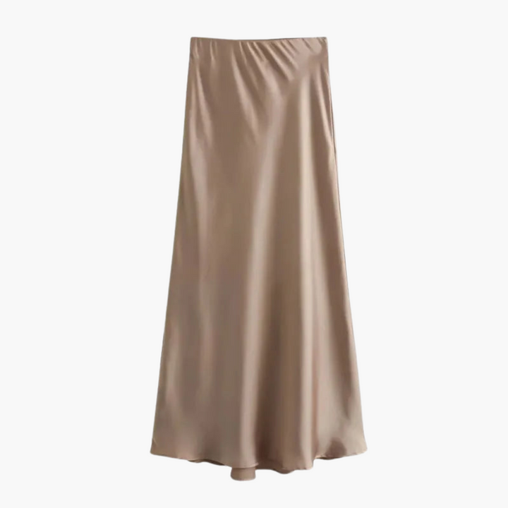 Women’s Midi Skirt with High Waist