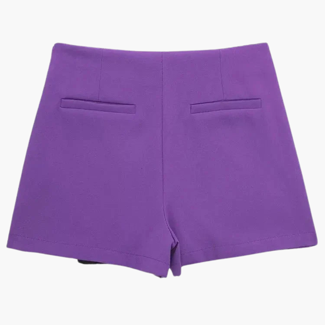 Women’s Skort with Pleats and Built-In Shorts
