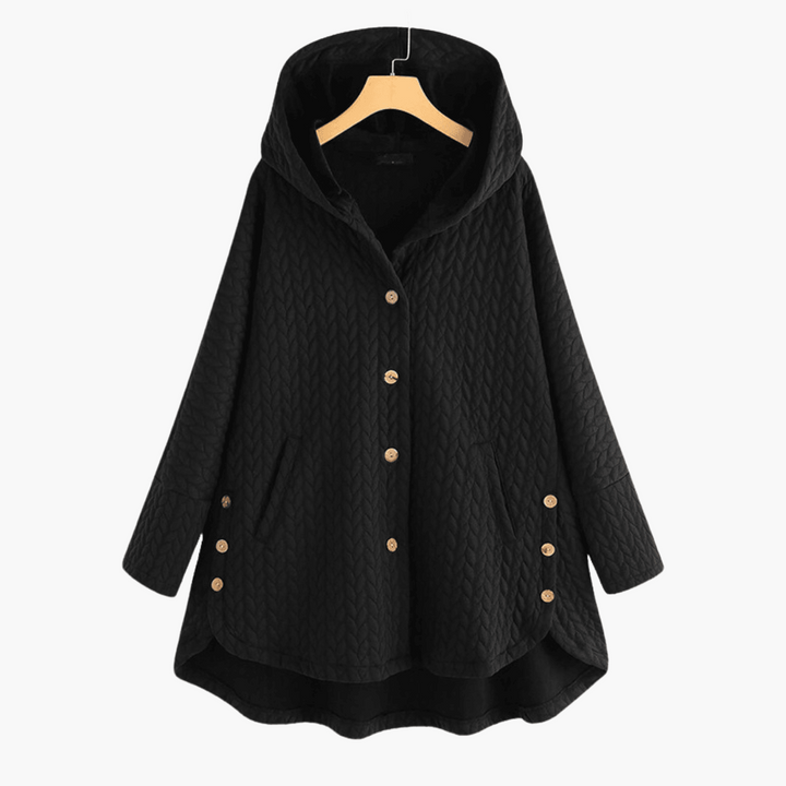 Women’s Quilted Hooded Winter Coat with Fleece Lining and Tailored Fit