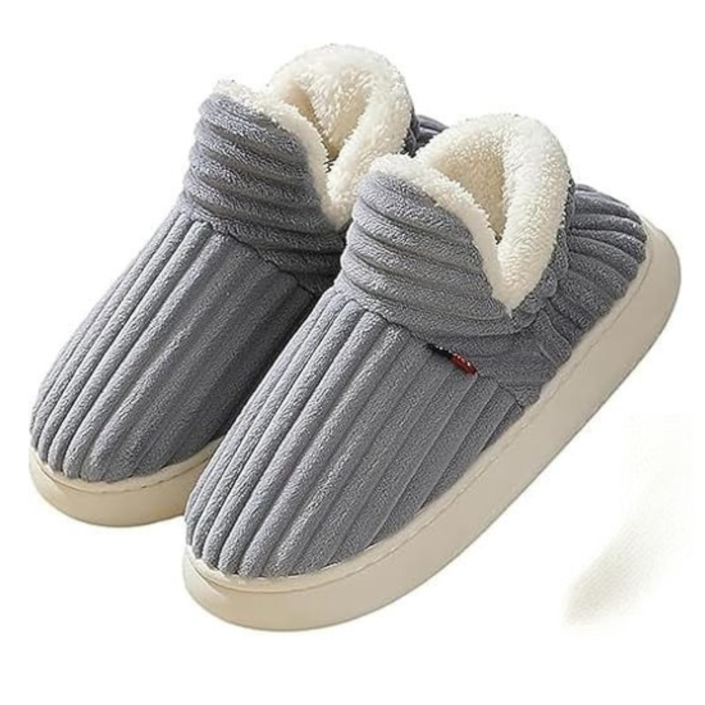 Women’s Indoor Slippers with Slip-On Design
