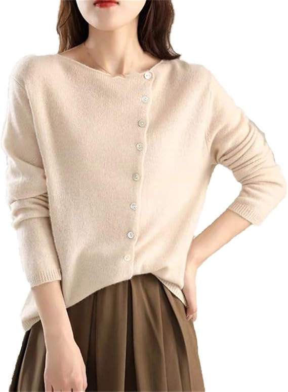 Long-Sleeve Buttoned Cardigan for Women – Stylish &amp; Comfortable