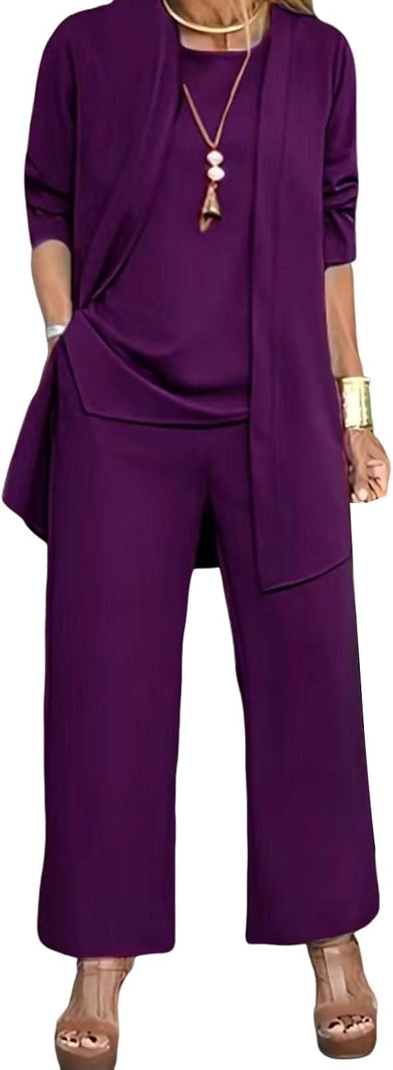Women’s Three-Piece Casual Lounge Set