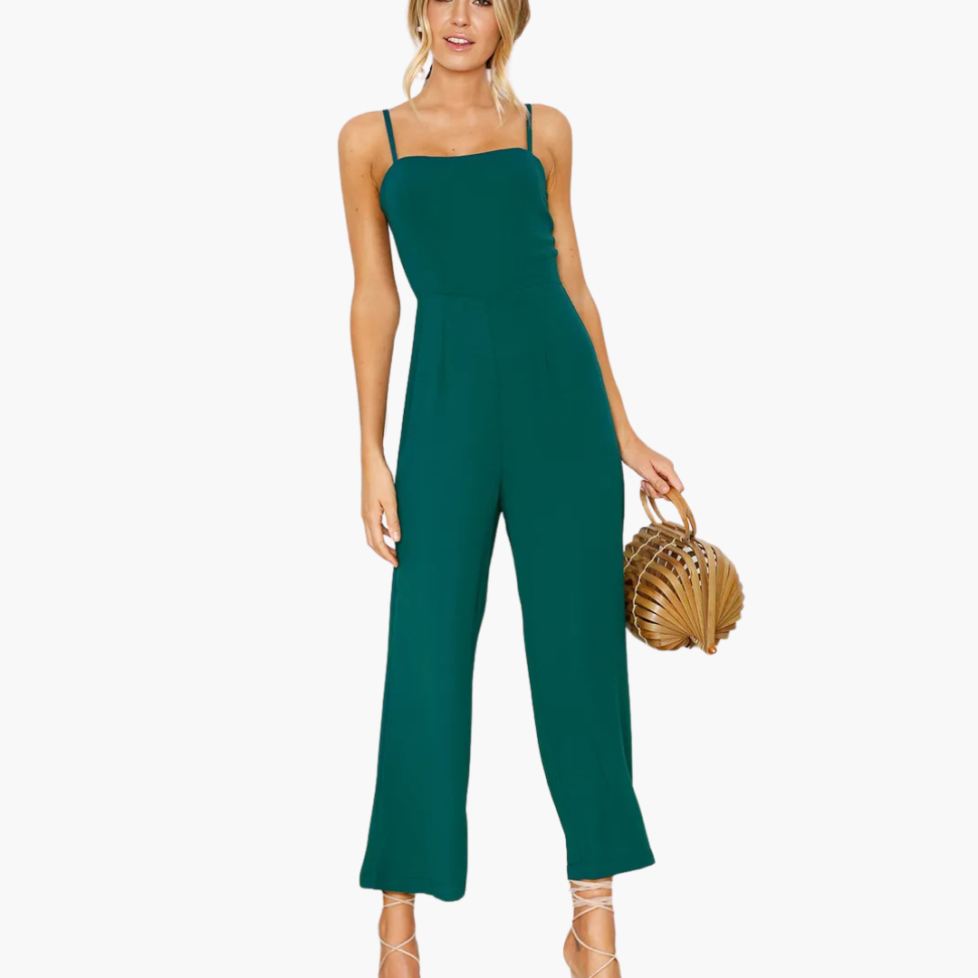 Women’s Jumpsuit Dress with Streamlined Fit