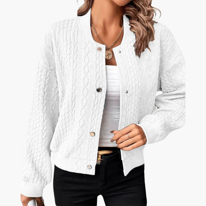 Women’s Lightweight Jacket with Long Sleeves and Regular Fit