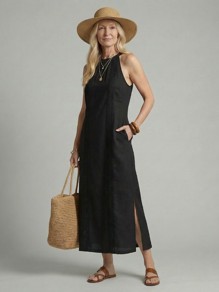 Nerina | Simple Form Midi Dress