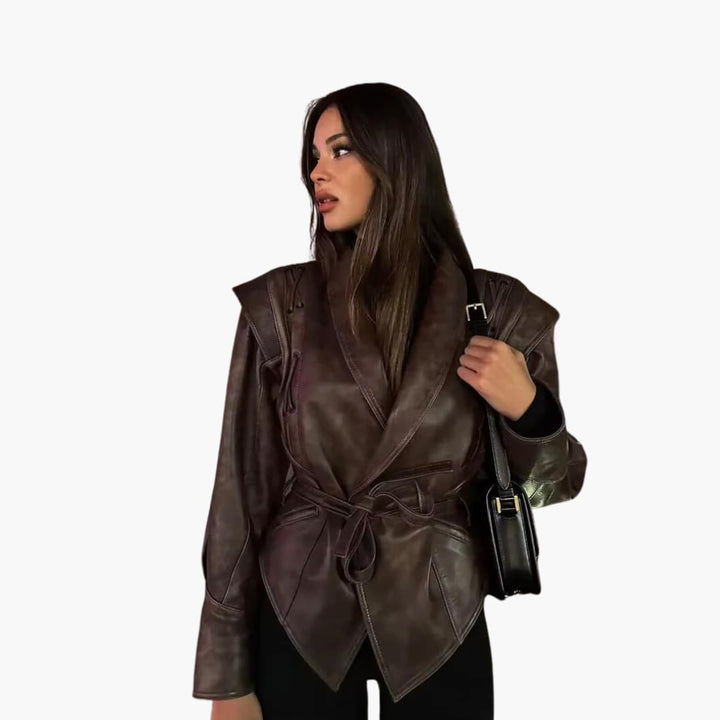Women’s Coat with Full-Length Design