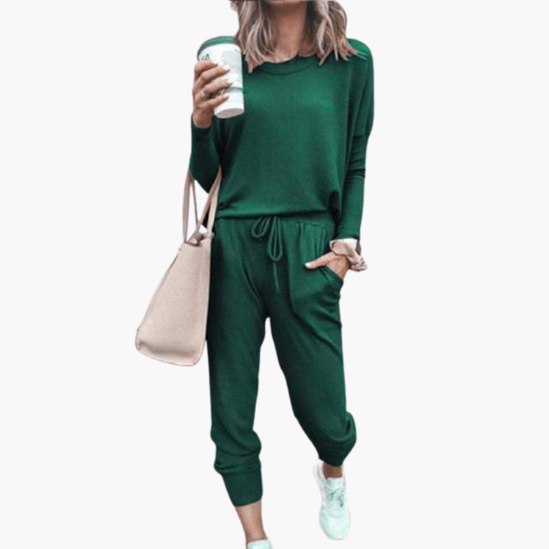 Women’s two-piece set with long sleeves and Pants