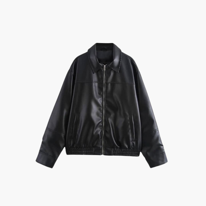 Women’s Zip-Up Coat with Front Closure