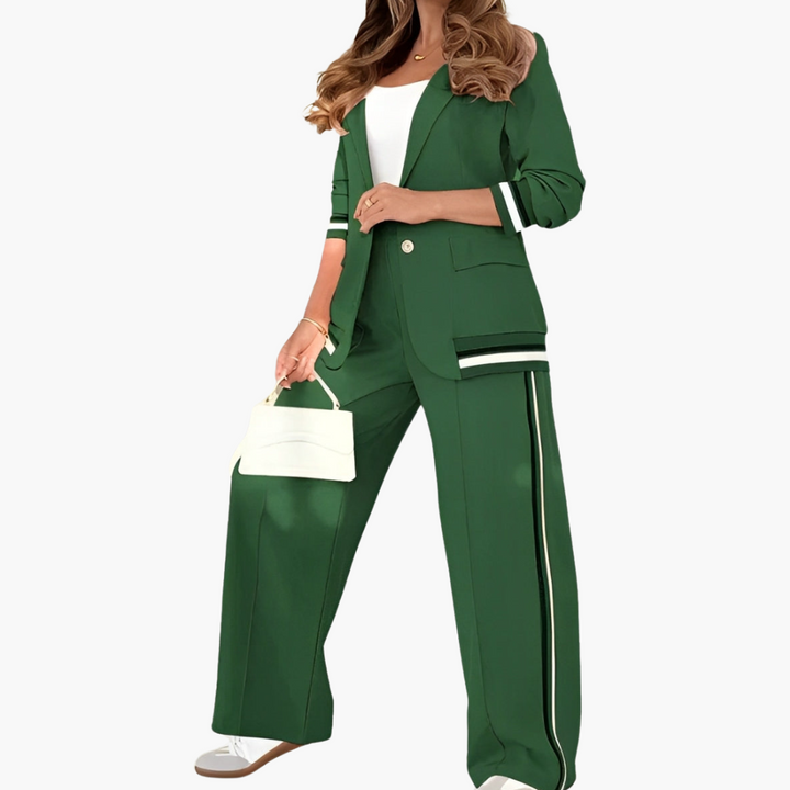 Women’s two-piece set with short sleeves and Pants