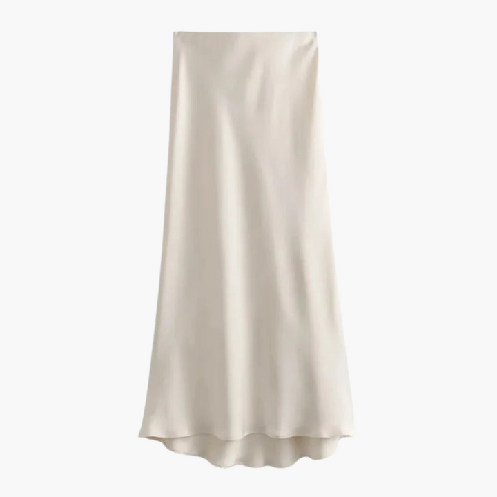 Women’s Midi Skirt with High Waist