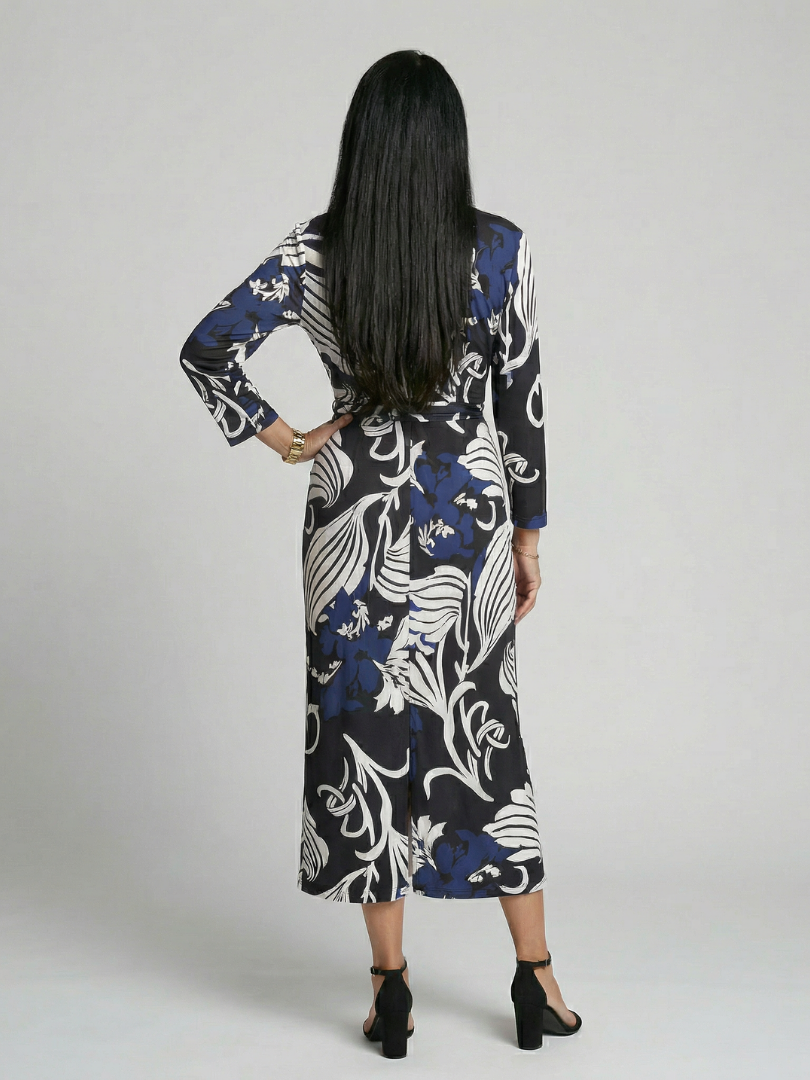 Elden | Relaxed Wrap Midi Dress