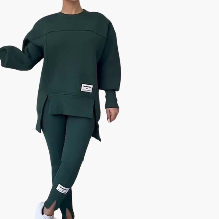 Women’s two-piece set with long sleeves and Pants