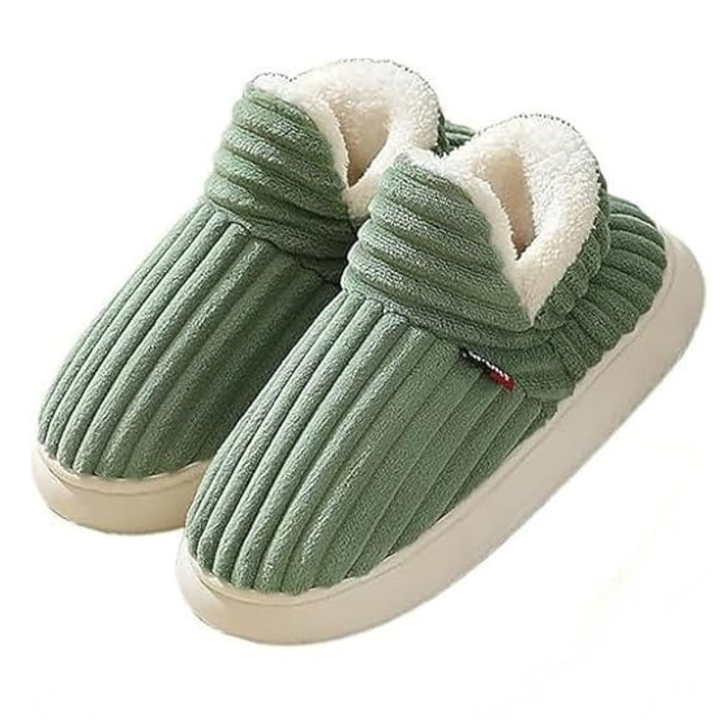 Women’s Indoor Slippers with Slip-On Design