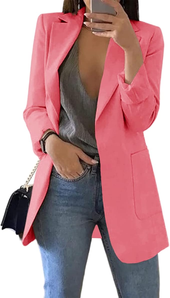 Women’s Blazer with Fitted Shape and Structured Silhouette