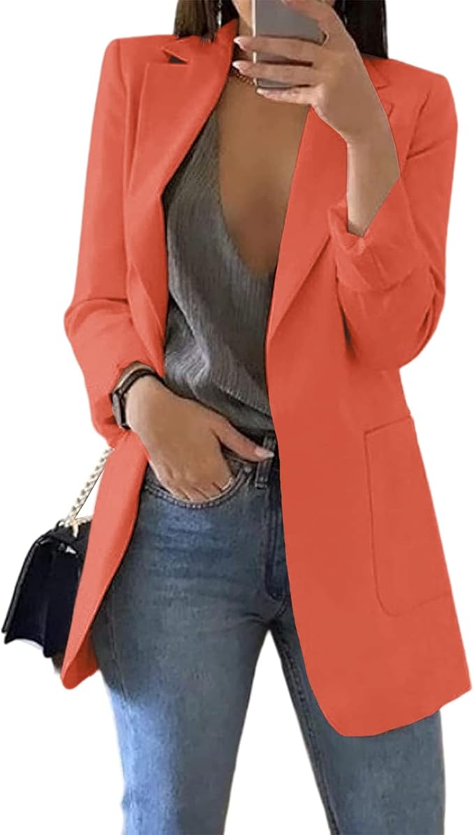Women’s Blazer with Fitted Shape and Structured Silhouette