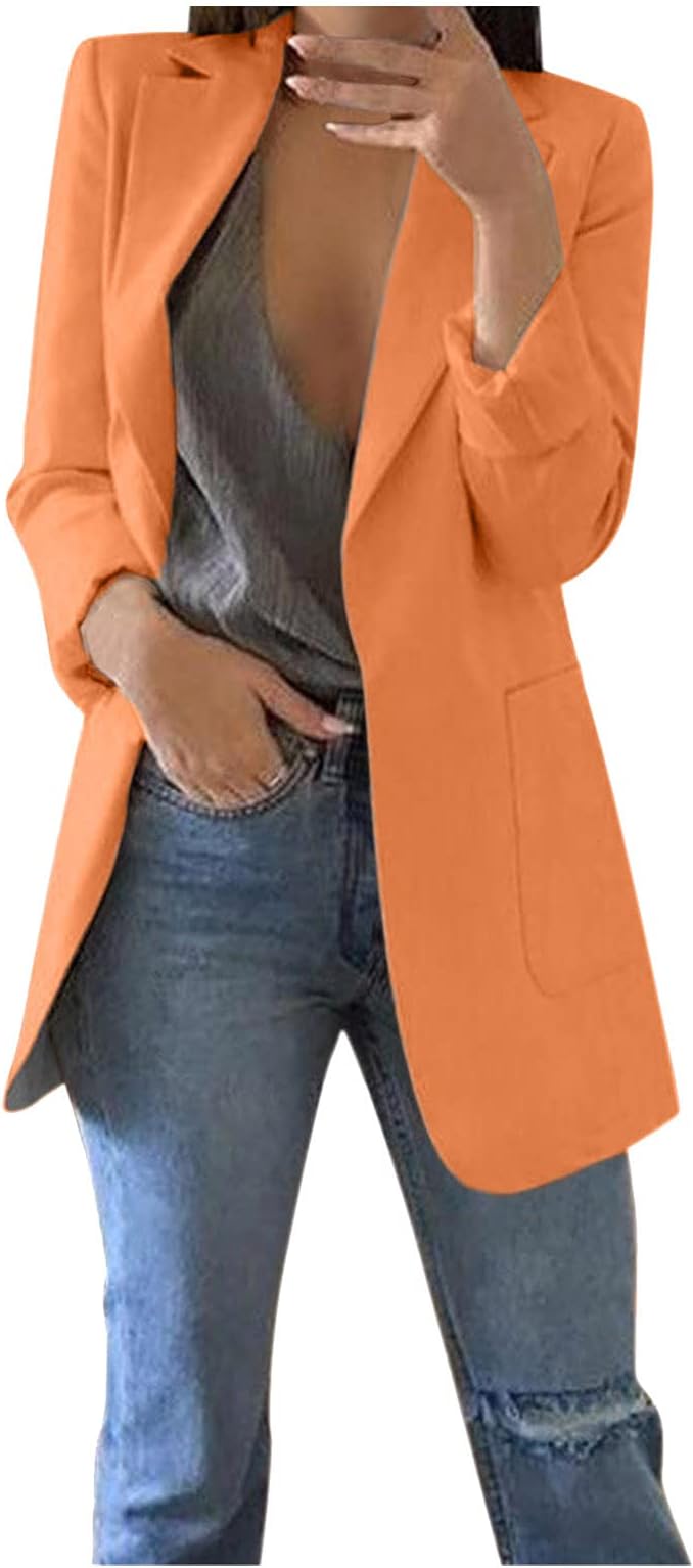 Women’s Blazer with Fitted Shape and Structured Silhouette