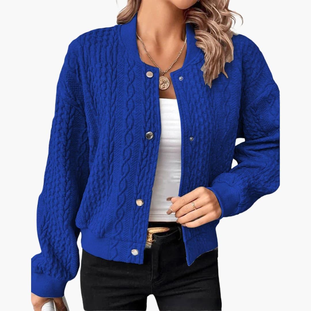 Women’s Lightweight Jacket with Long Sleeves and Regular Fit