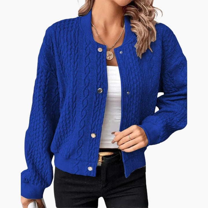 Women’s Lightweight Jacket with Long Sleeves and Regular Fit