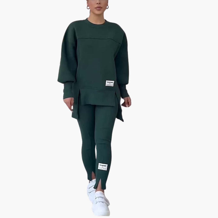 Women’s two-piece set with long sleeves and Pants