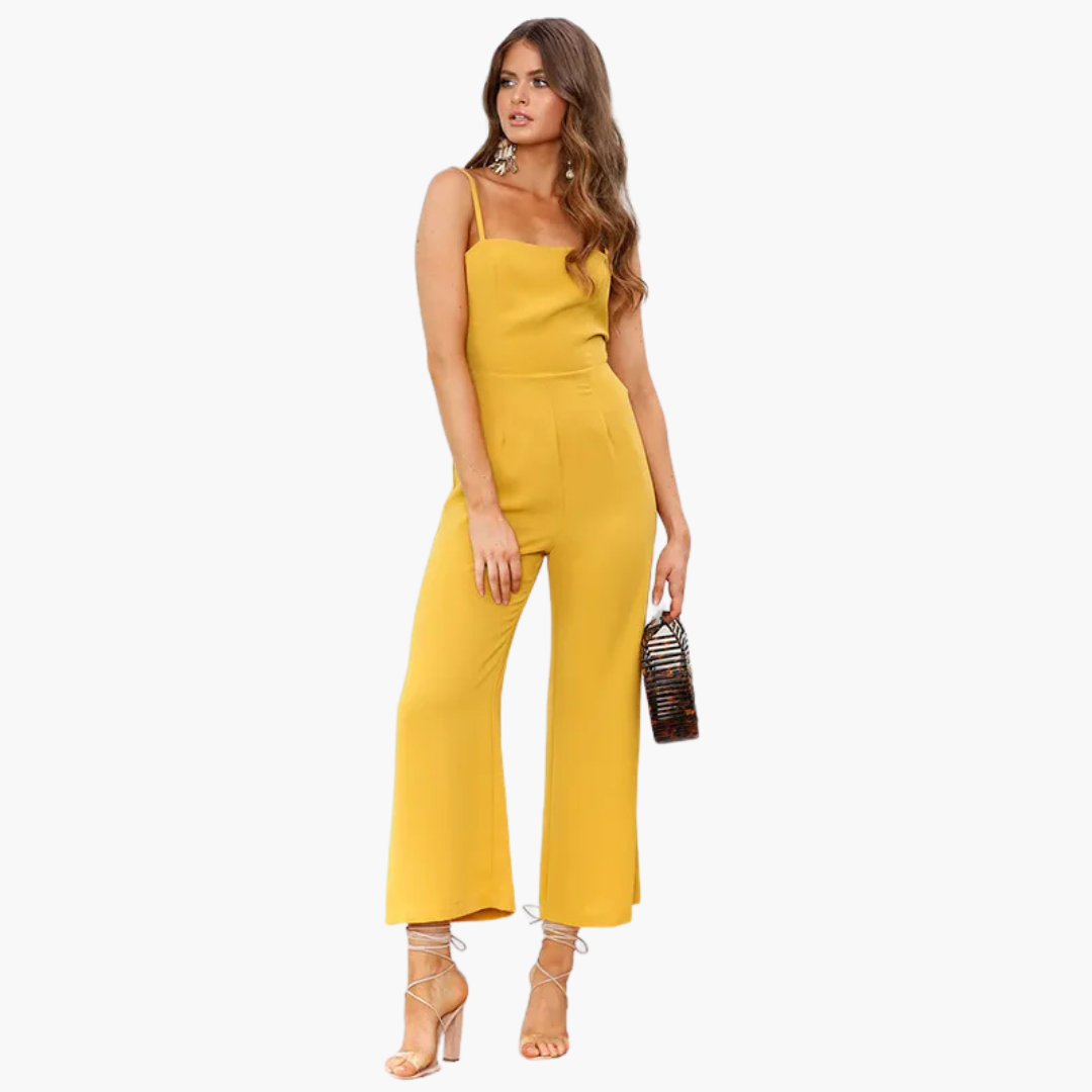 Women’s Jumpsuit Dress with Streamlined Fit