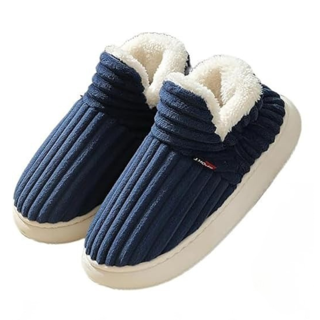 Women’s Indoor Slippers with Slip-On Design