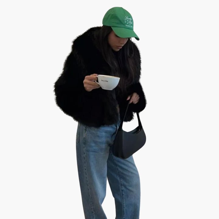 Women’s Winter Coat with Stand Collar