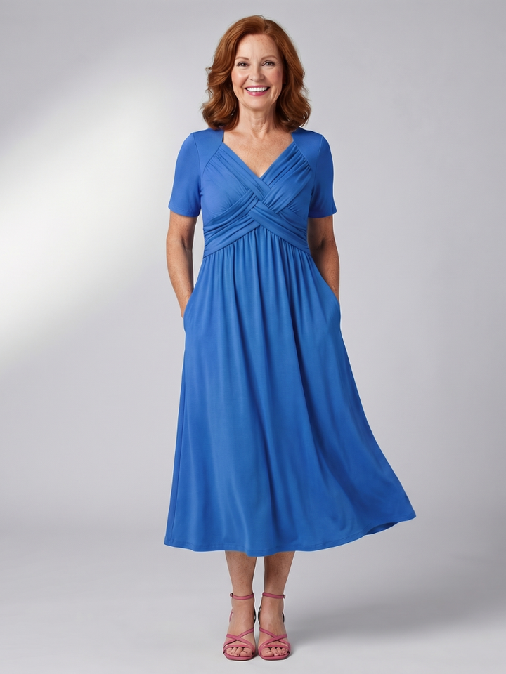 Nyel | Pure Drape Midi Dress