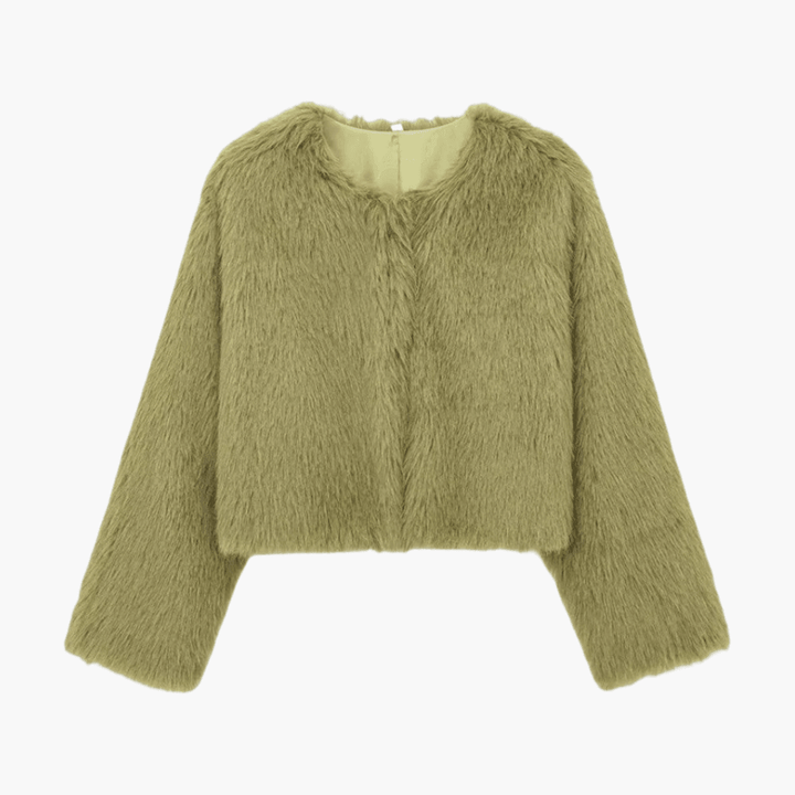 Women’s Cropped Jacket with Long Sleeves