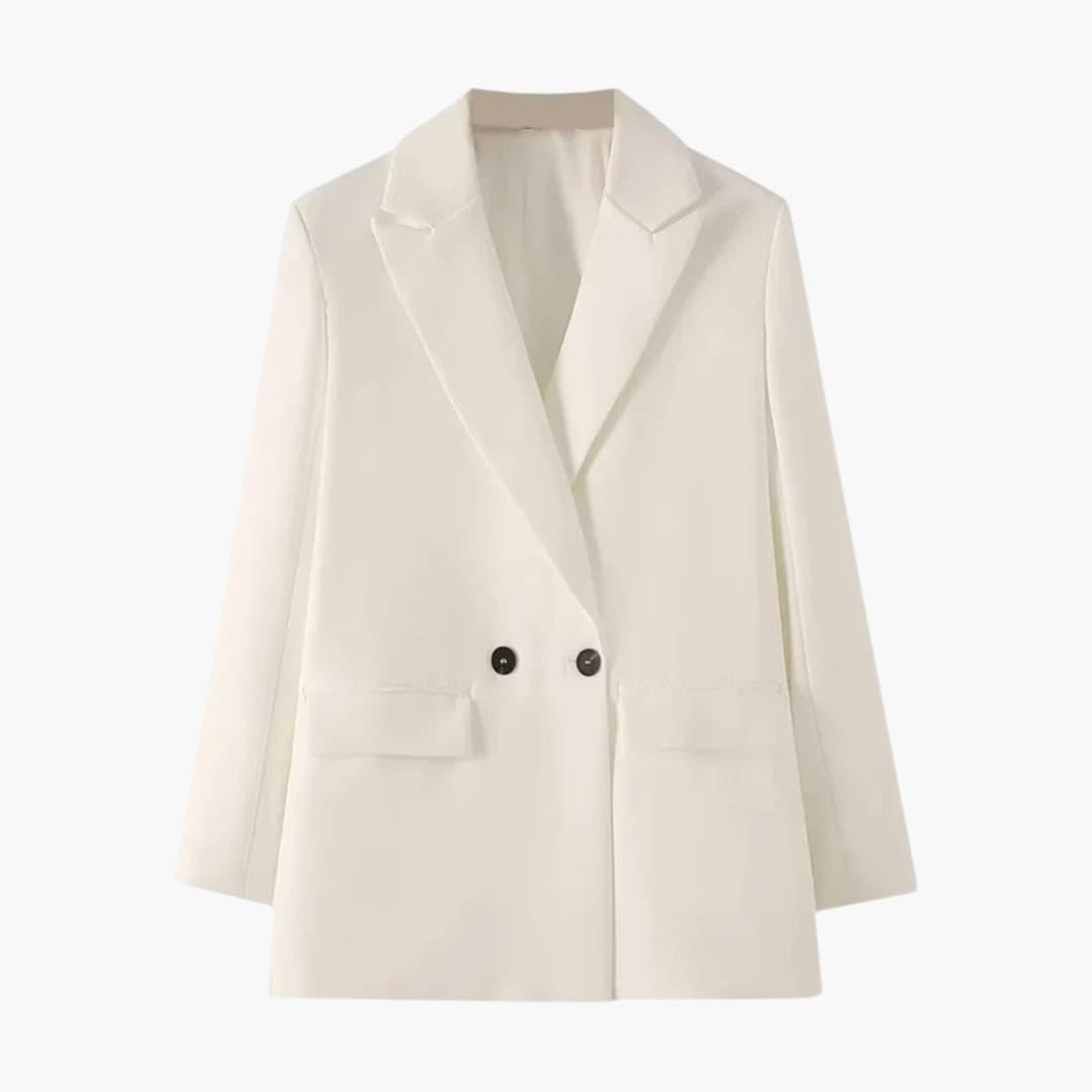Women’s Blazer with Single-Button and Longline Cut