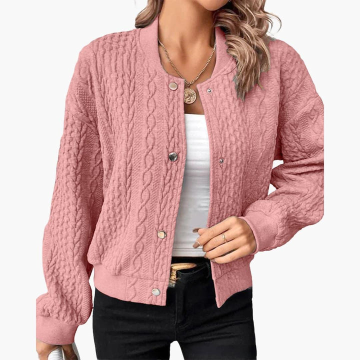 Women’s Lightweight Jacket with Long Sleeves and Regular Fit