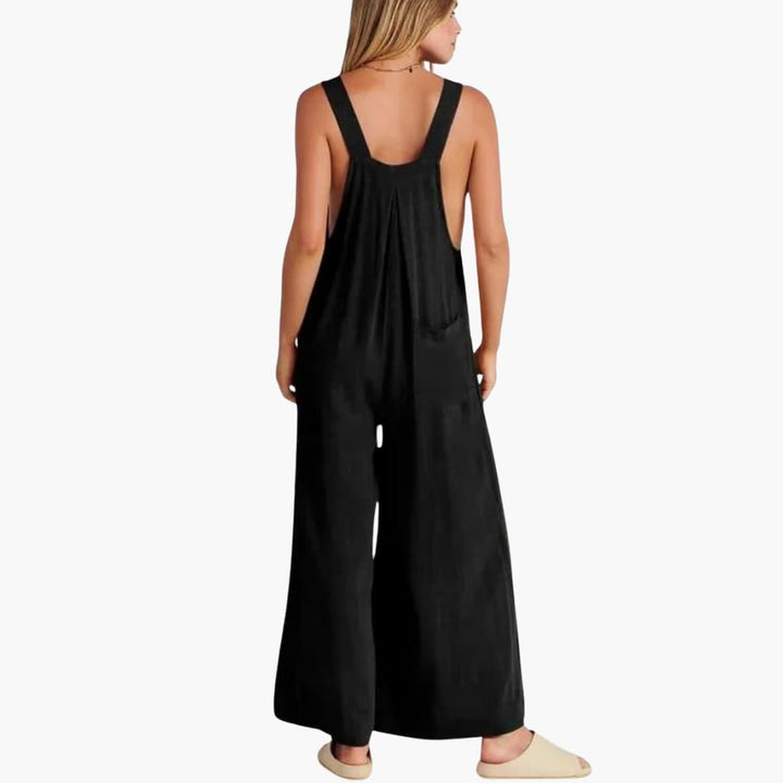 Women’s Relaxed Jumpsuit with Side Pockets