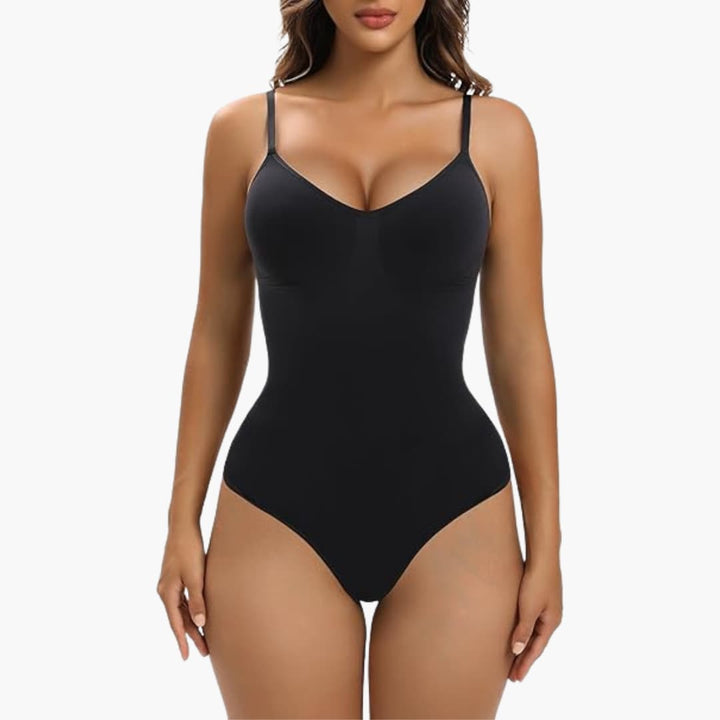 Women’s Bodysuit Shapewear with Tummy Control and Seamless Design