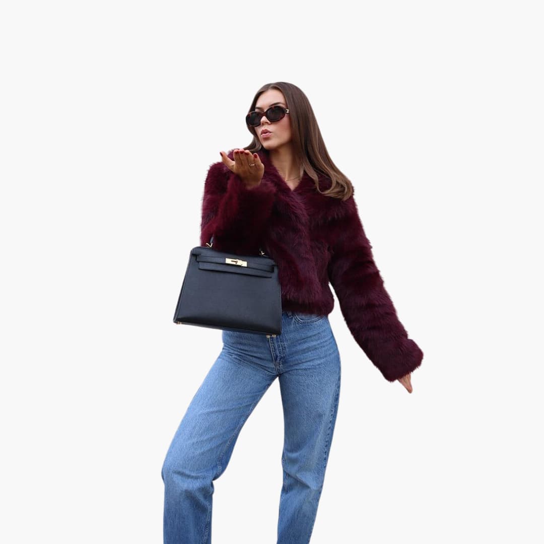 Women’s Winter Coat with Stand Collar