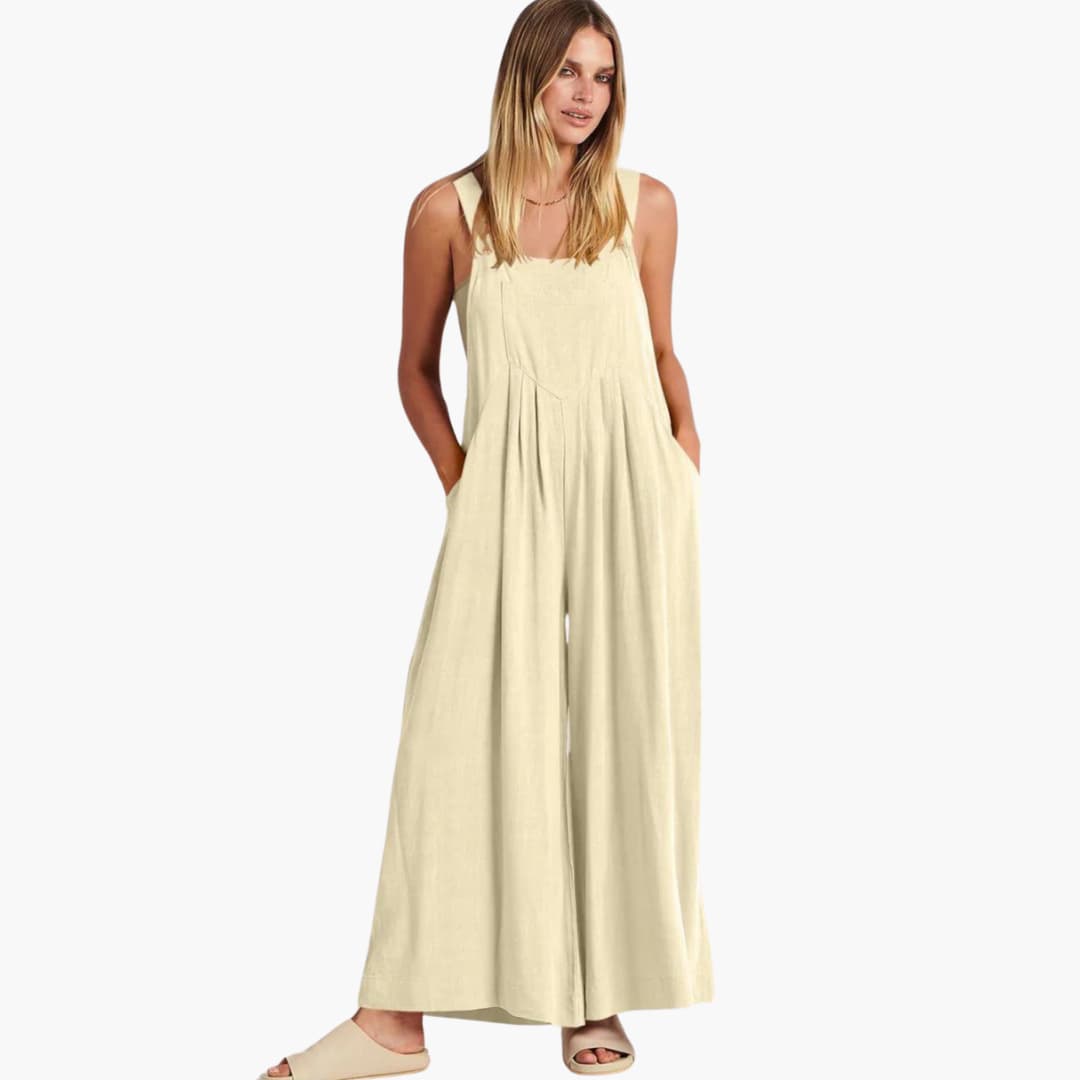 Women’s Relaxed Jumpsuit with Side Pockets