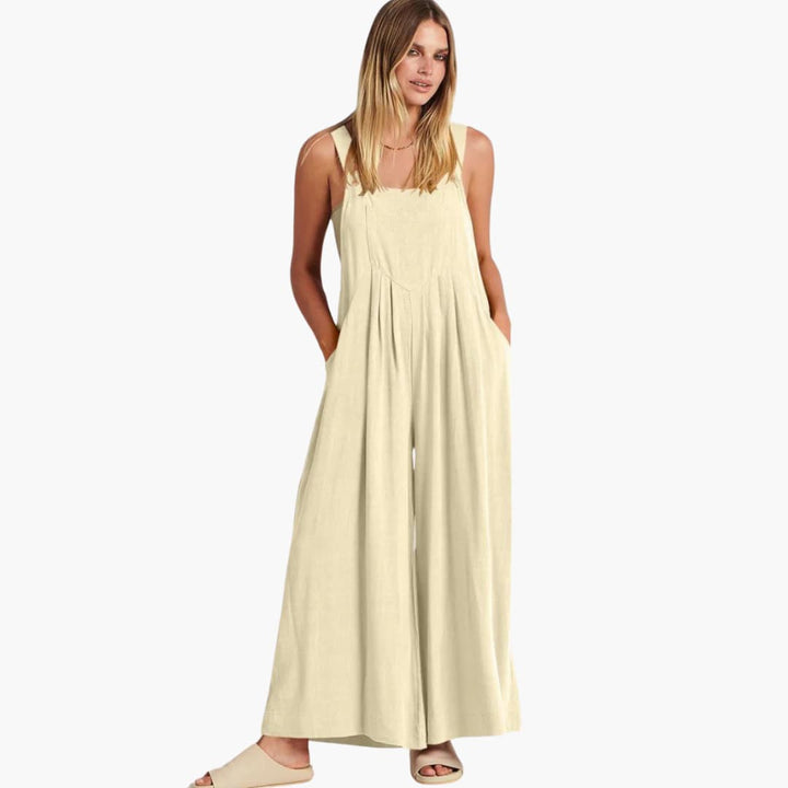 Women’s Relaxed Jumpsuit with Side Pockets