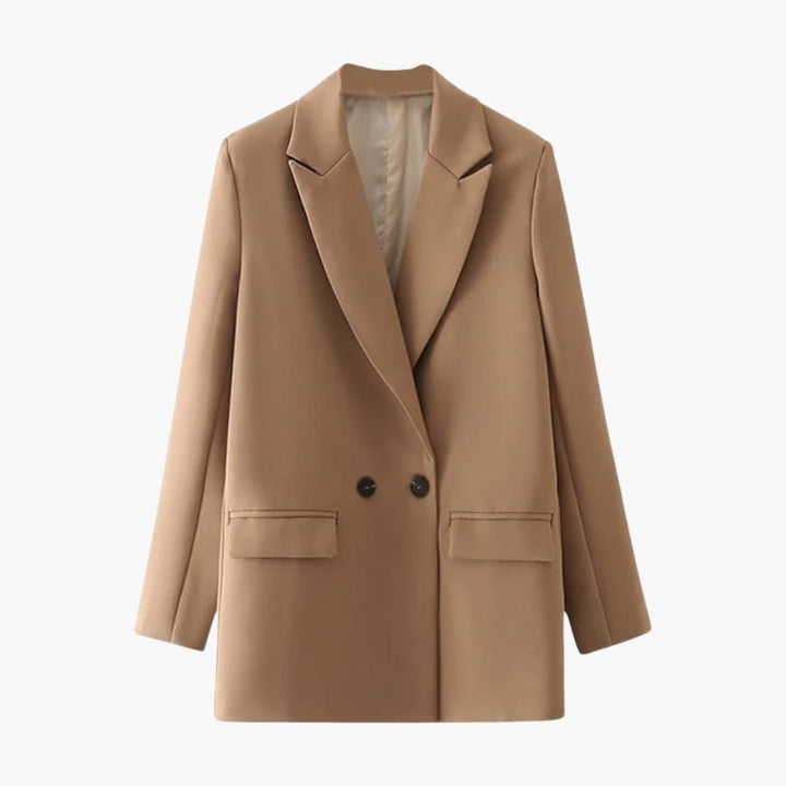 Women’s Blazer with Single-Button and Longline Cut