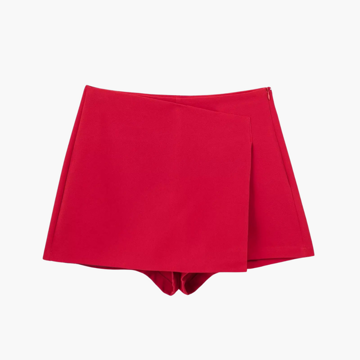 Women’s Skort with Pleats and Built-In Shorts