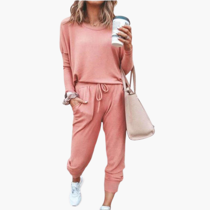 Women’s two-piece set with long sleeves and Pants