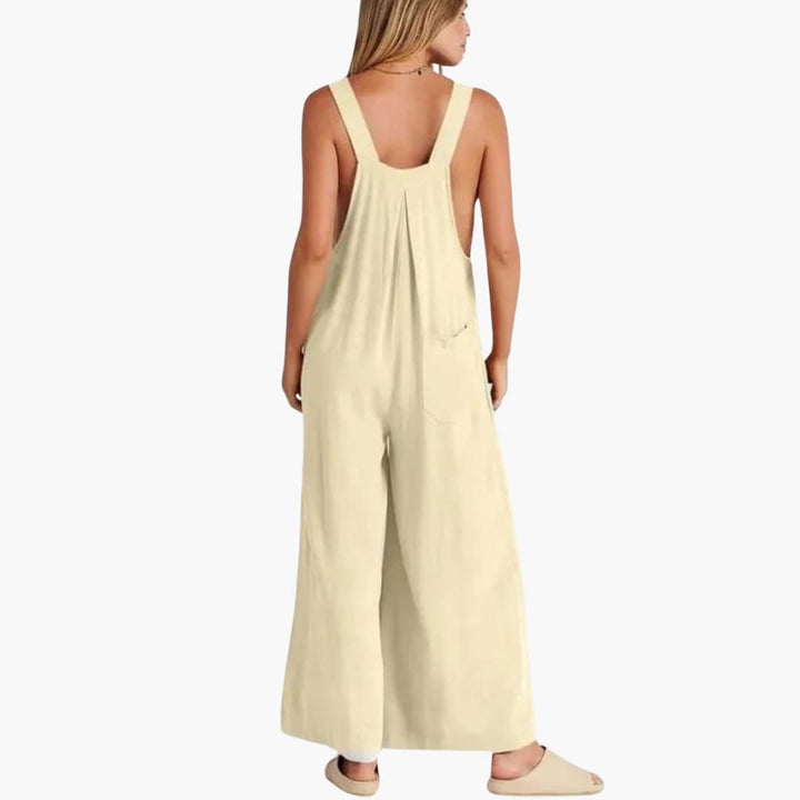 Women’s Relaxed Jumpsuit with Side Pockets