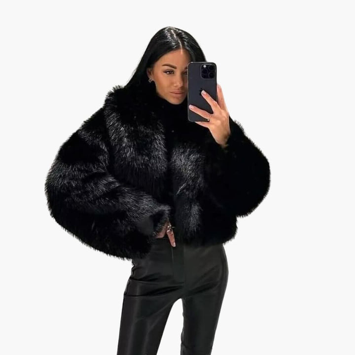 Women’s Winter Coat with Stand Collar