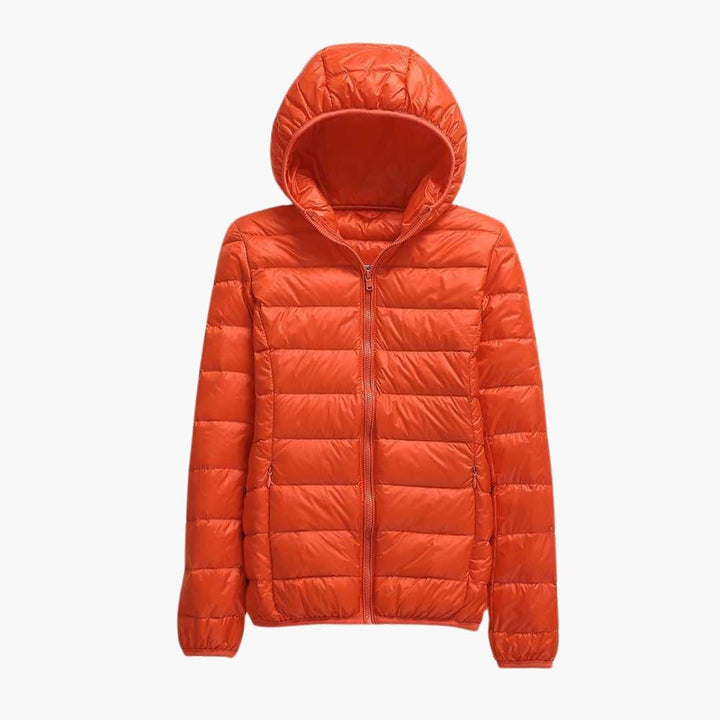 Isabella | Women’s Down Jacket with Hood -  Made By Riley