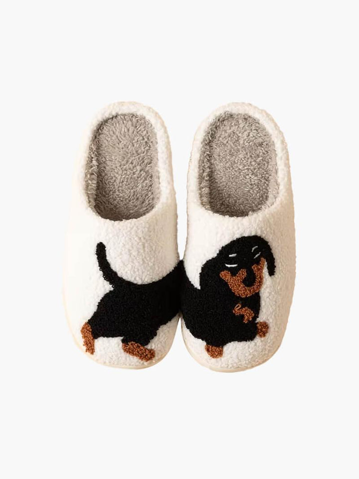Dachshund Winter Slippers -  Made By Riley