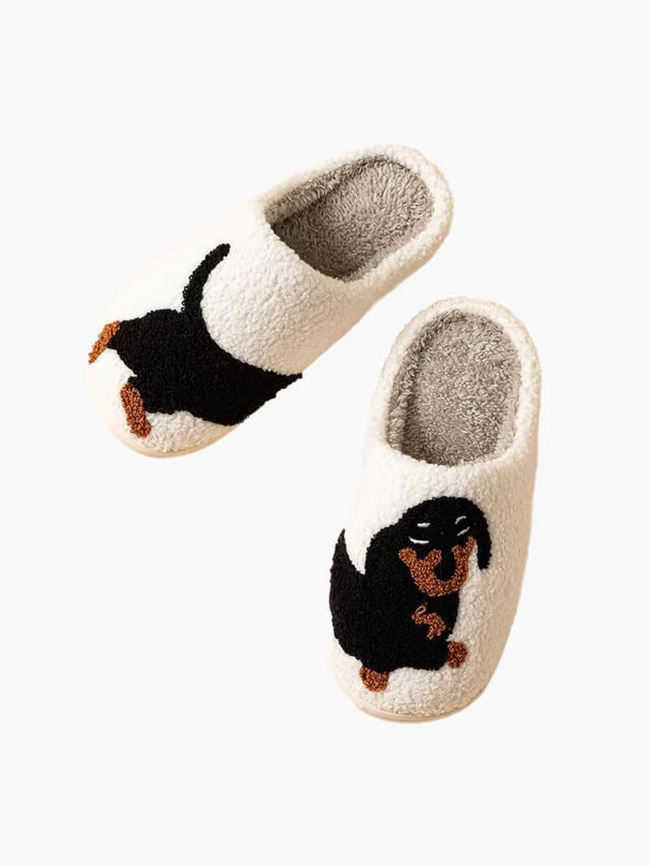 Dachshund Winter Slippers -  Made By Riley