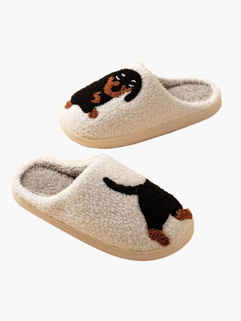 Dachshund Winter Slippers -  Made By Riley