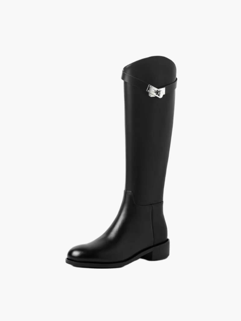 Hazel Leather Boots -  Made By Riley